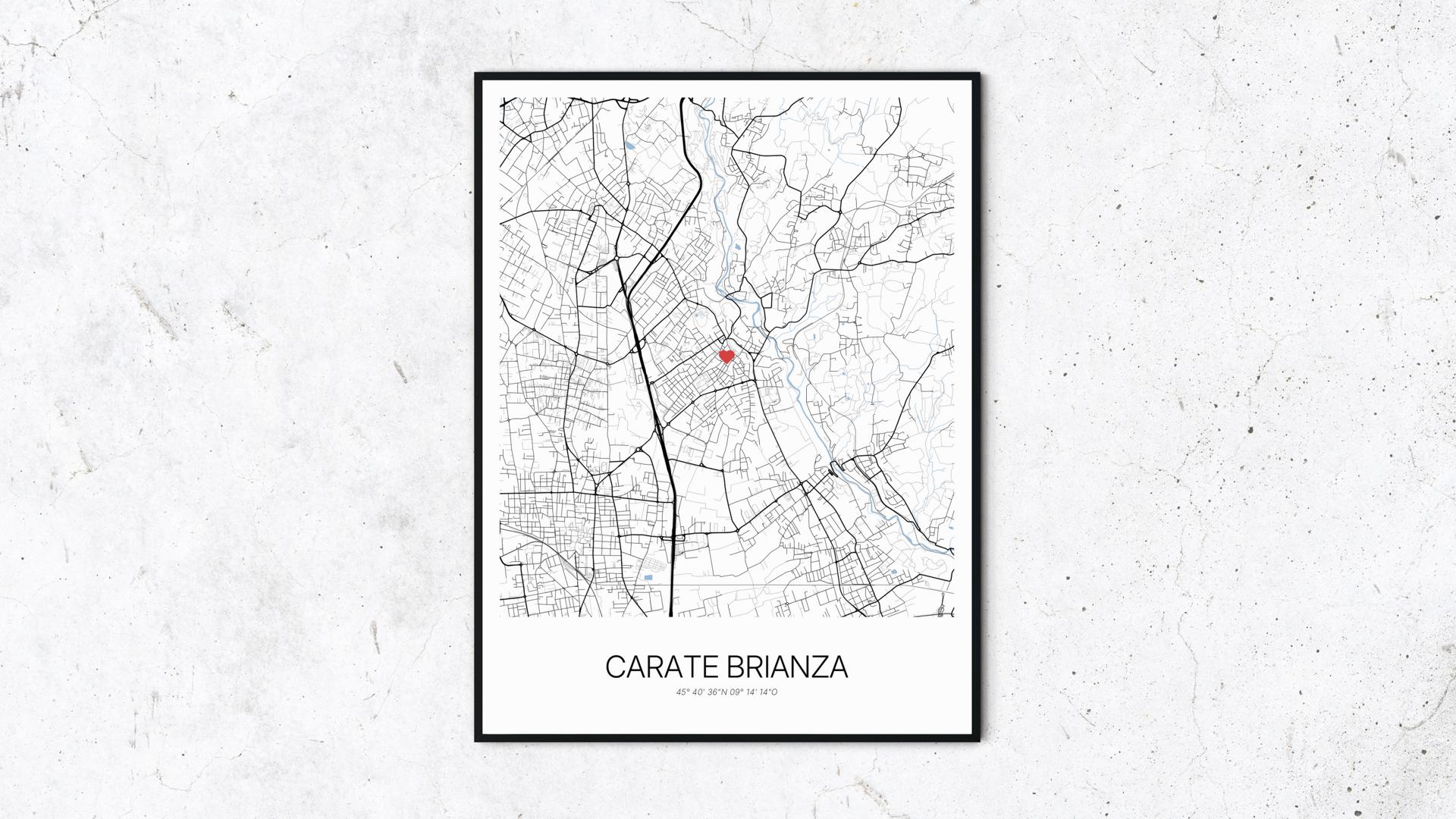 Cartida Poster von Carate Brianza Lombardia Italien